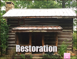 Historic Log Cabin Restoration  Kirkersville, Ohio